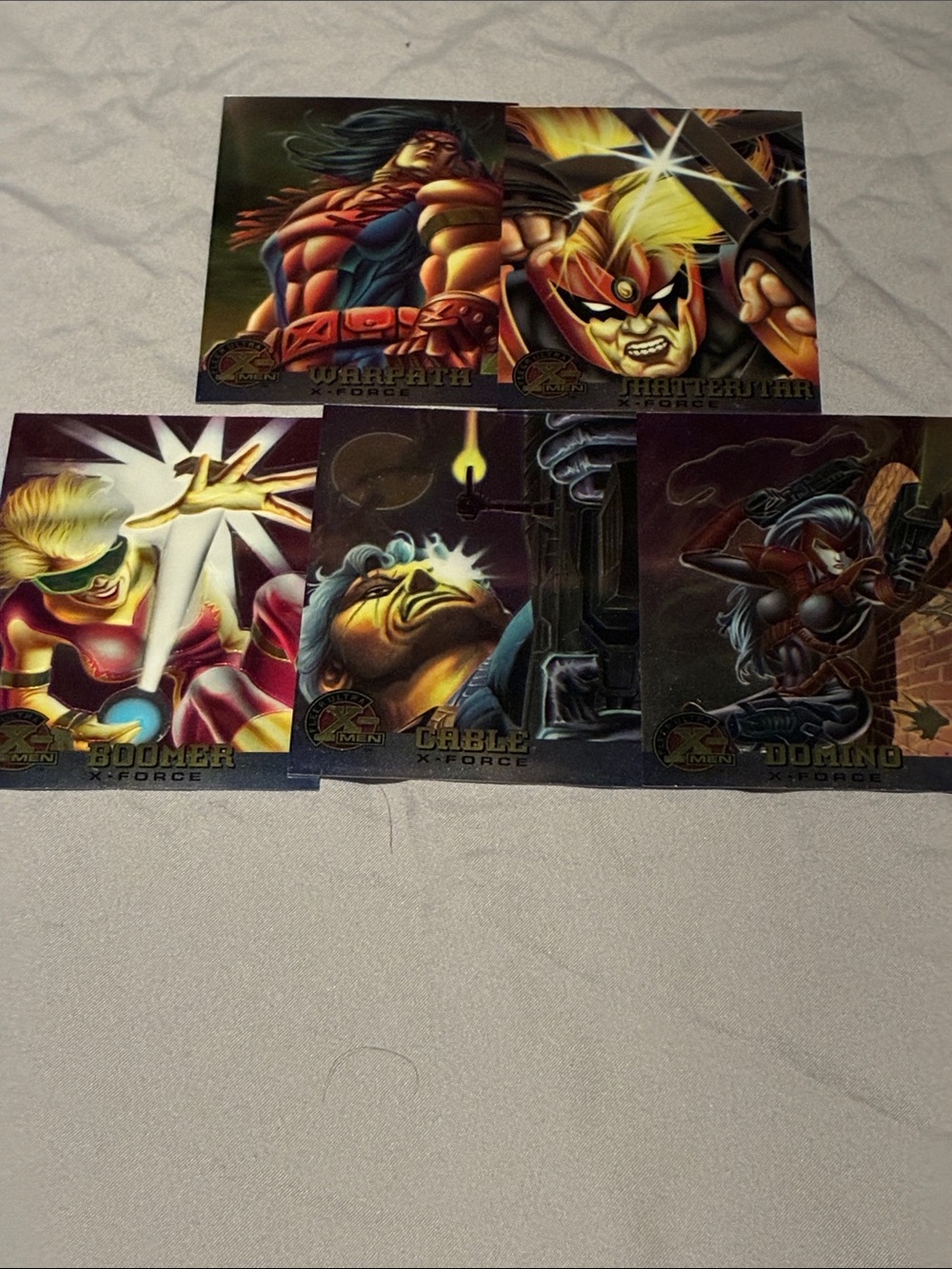 X-Force Comic Art Trading Cards - Multicolor